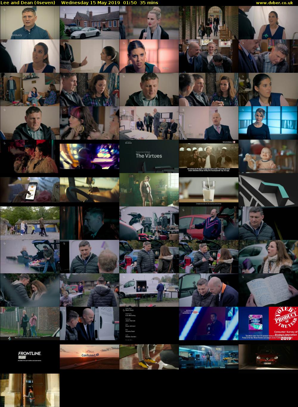 Lee and Dean (4seven) Wednesday 15 May 2019 01:50 - 02:25