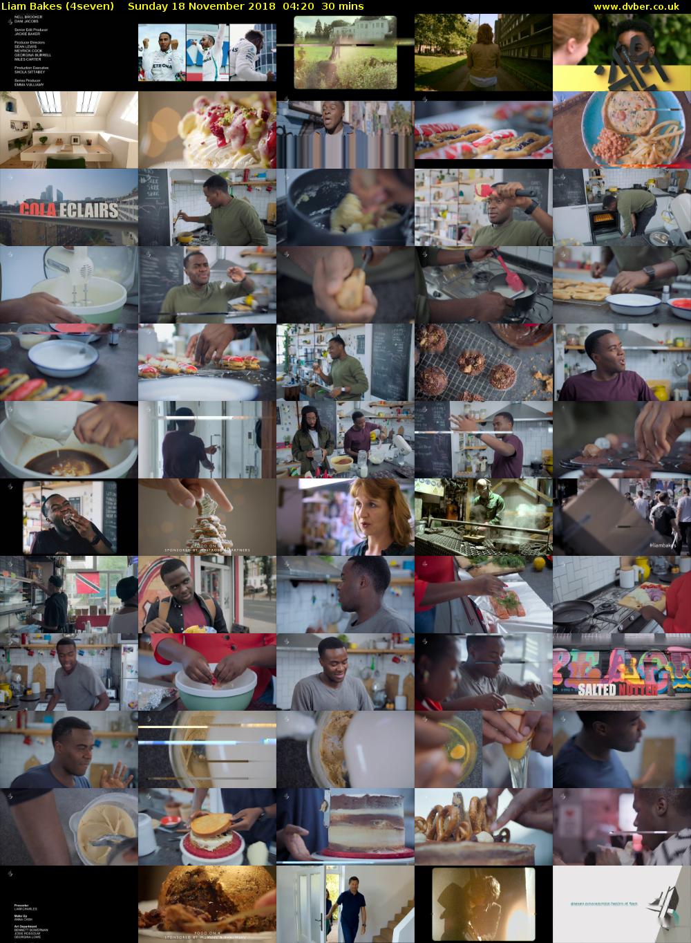 Liam Bakes (4seven) Sunday 18 November 2018 04:20 - 04:50