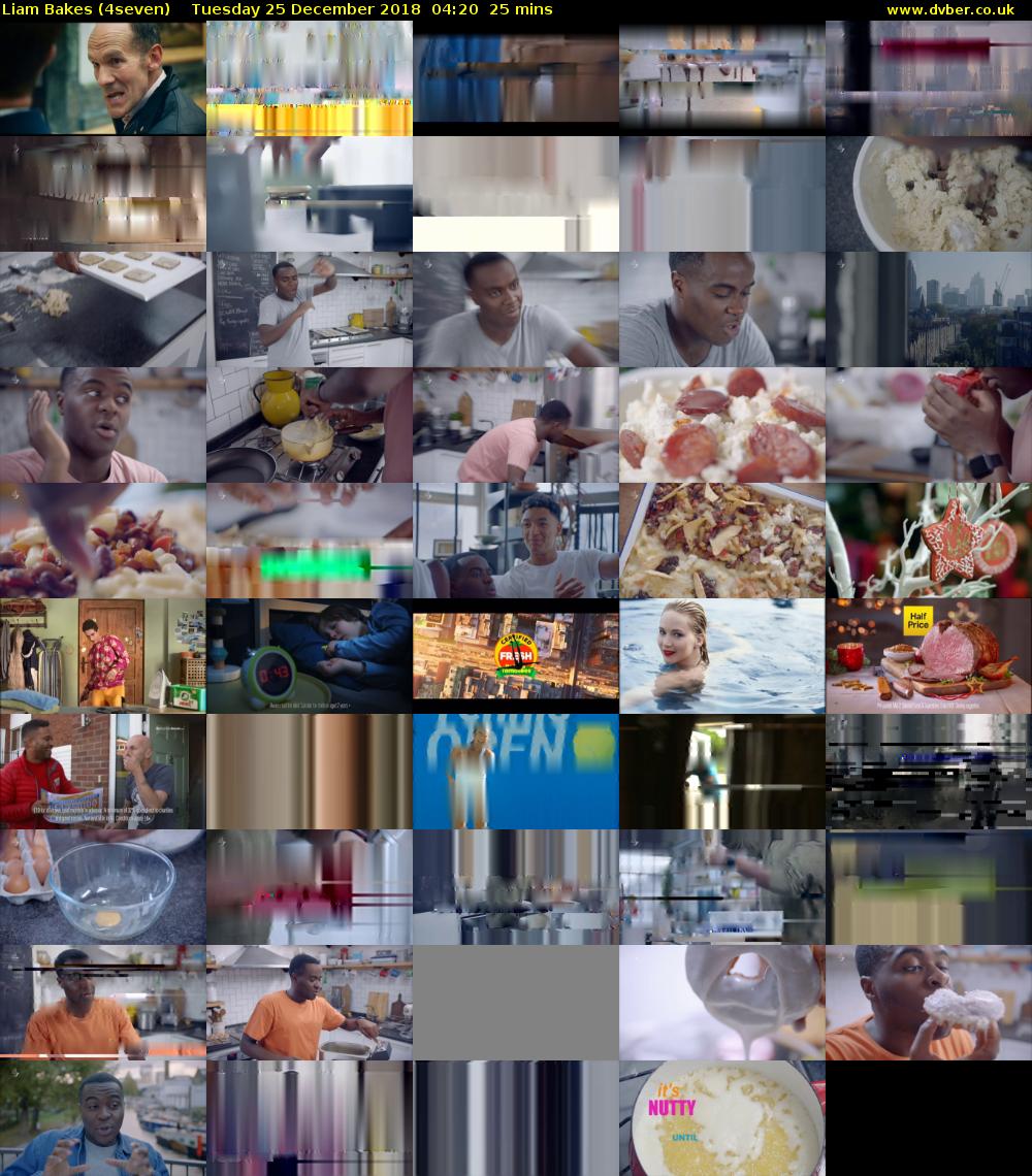 Liam Bakes (4seven) Tuesday 25 December 2018 04:20 - 04:45