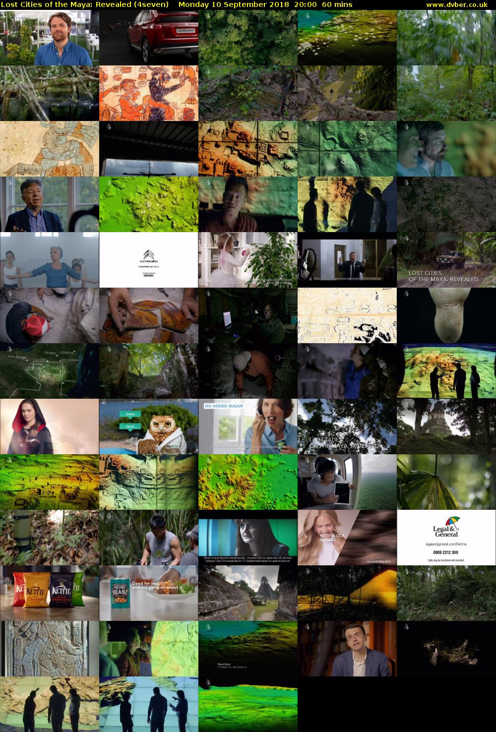 Lost Cities of the Maya: Revealed (4seven) Monday 10 September 2018 20:00 - 21:00