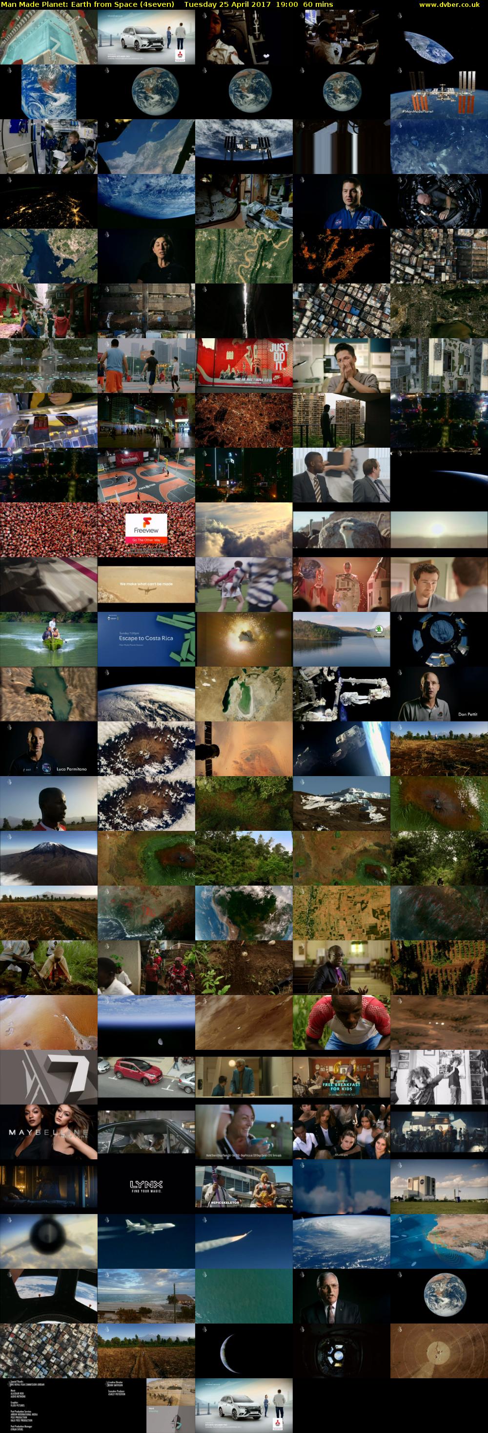 Man Made Planet: Earth from Space (4seven) Tuesday 25 April 2017 19:00 - 20:00