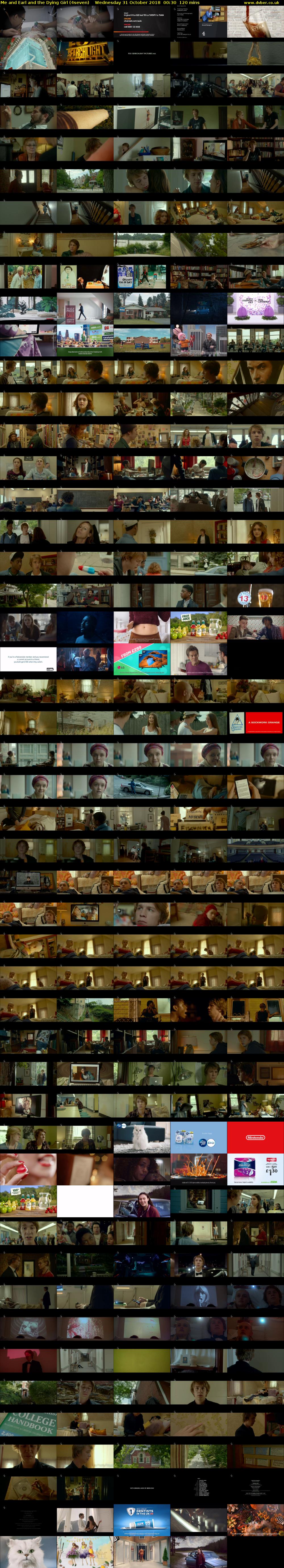 Me and Earl and the Dying Girl (4seven) Wednesday 31 October 2018 00:30 - 02:30
