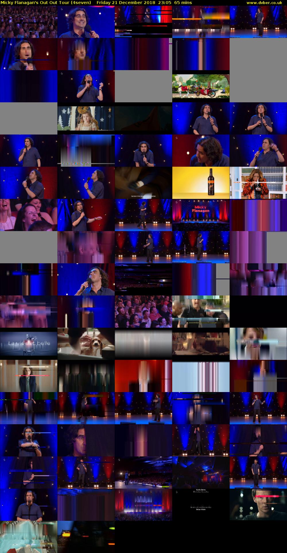 Micky Flanagan's Out Out Tour (4seven) Friday 21 December 2018 23:05 - 00:10