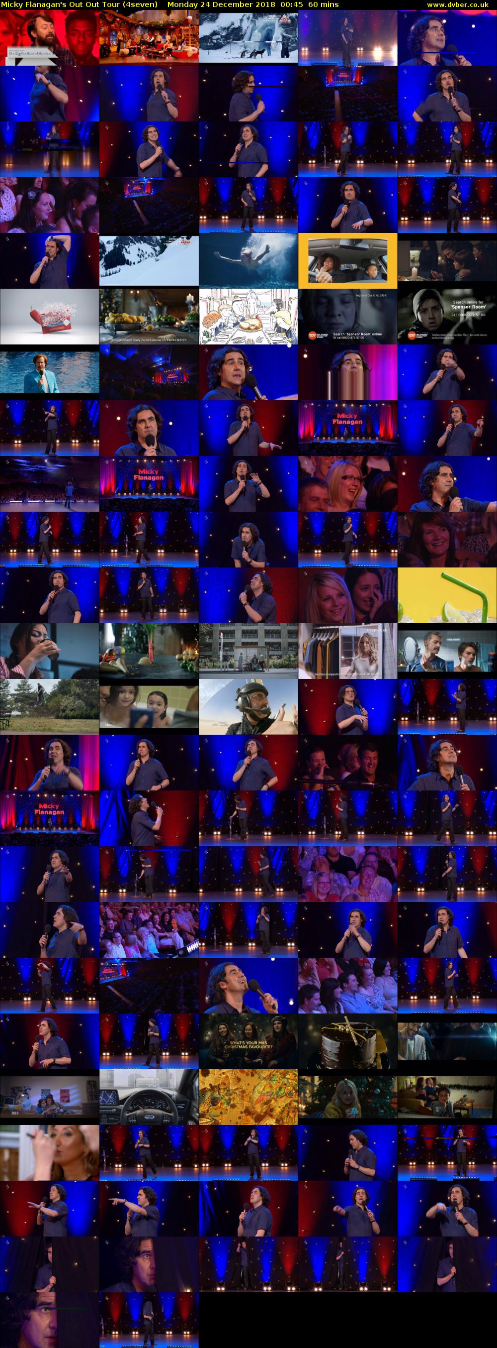 Micky Flanagan's Out Out Tour (4seven) Monday 24 December 2018 00:45 - 01:45