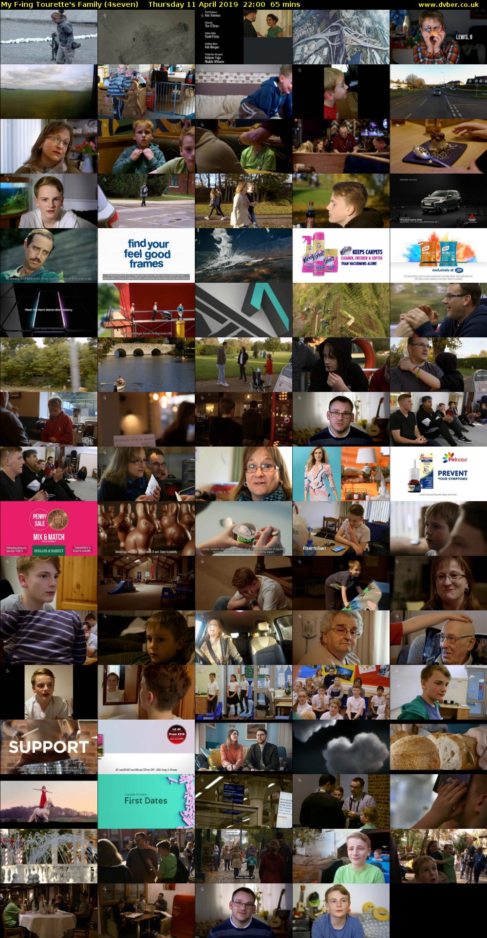 My F-ing Tourette's Family (4seven) Thursday 11 April 2019 22:00 - 23:05