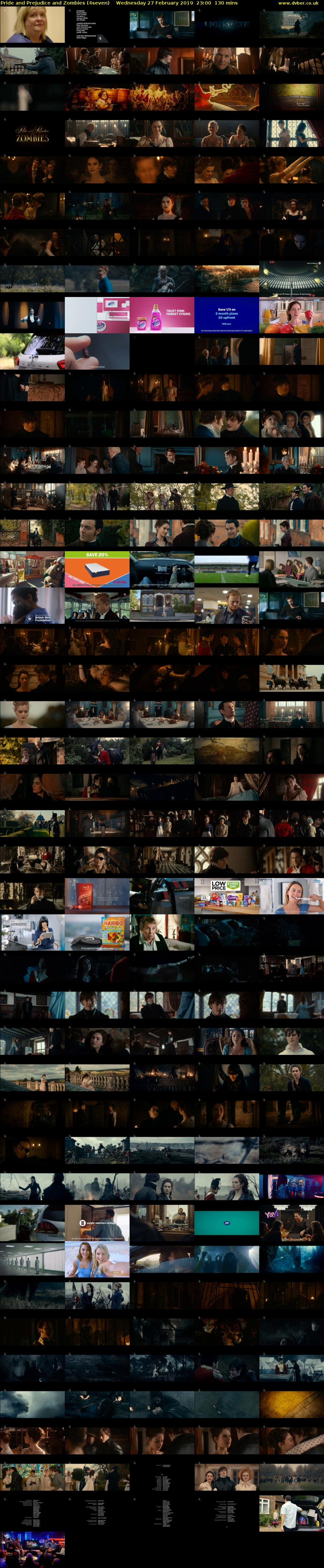 Pride and Prejudice and Zombies (4seven) Wednesday 27 February 2019 23:00 - 01:10