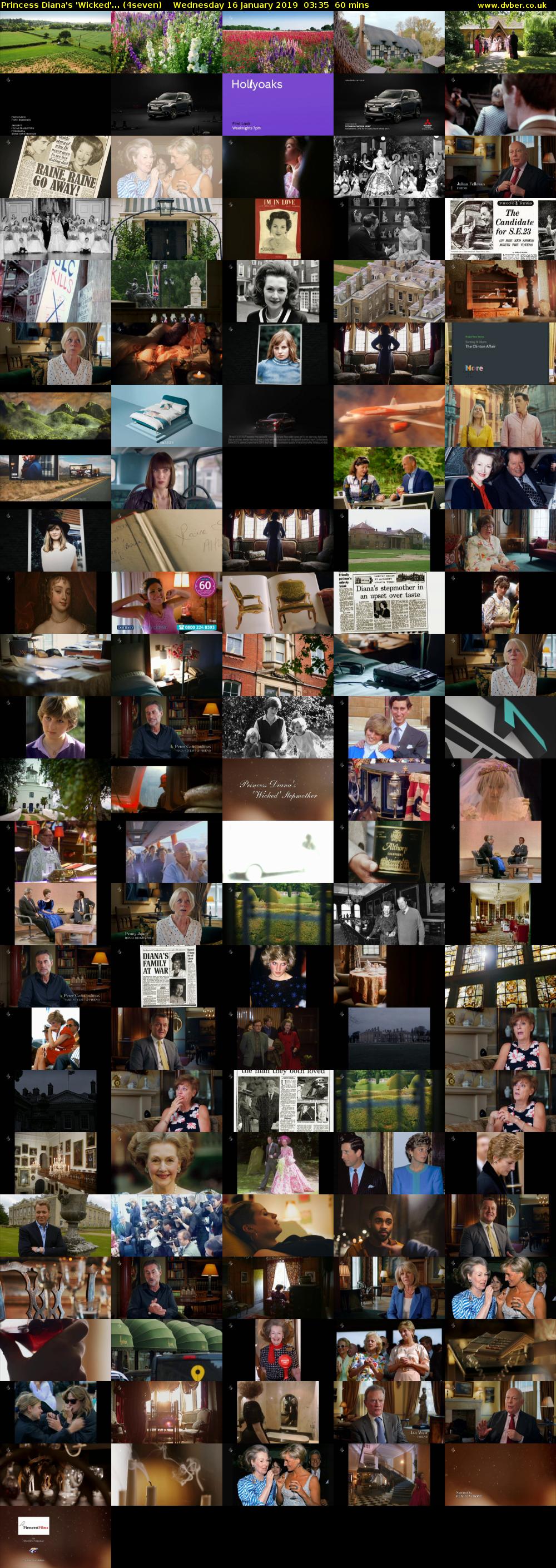 Princess Diana's 'Wicked'... (4seven) Wednesday 16 January 2019 03:35 - 04:35