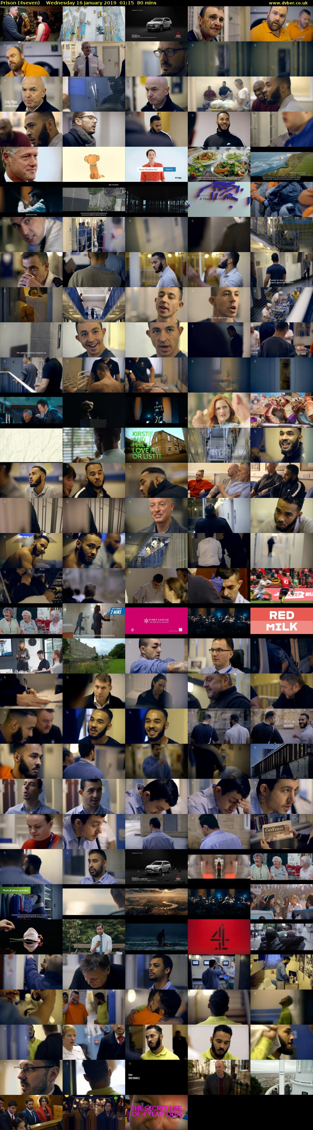 Prison (4seven) Wednesday 16 January 2019 01:15 - 02:35