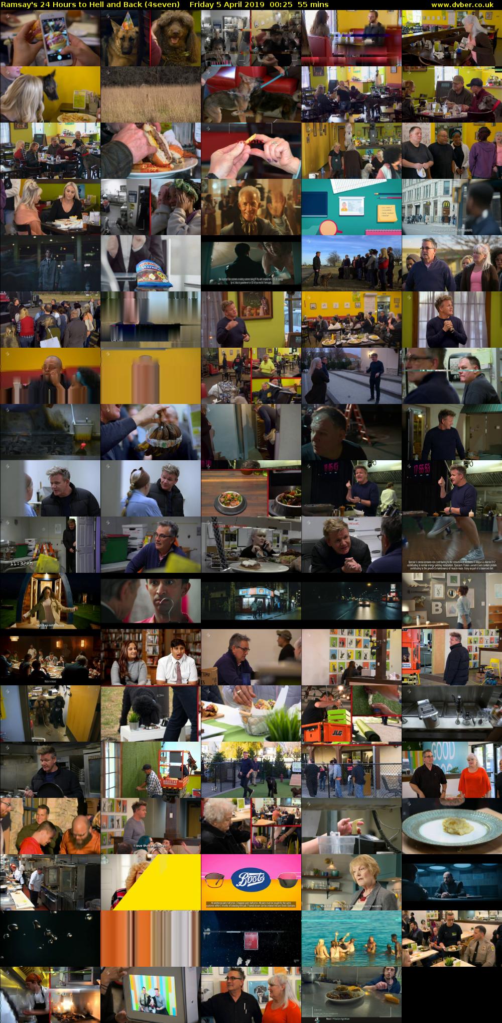 Ramsay's 24 Hours to Hell and Back (4seven) Friday 5 April 2019 00:25 - 01:20