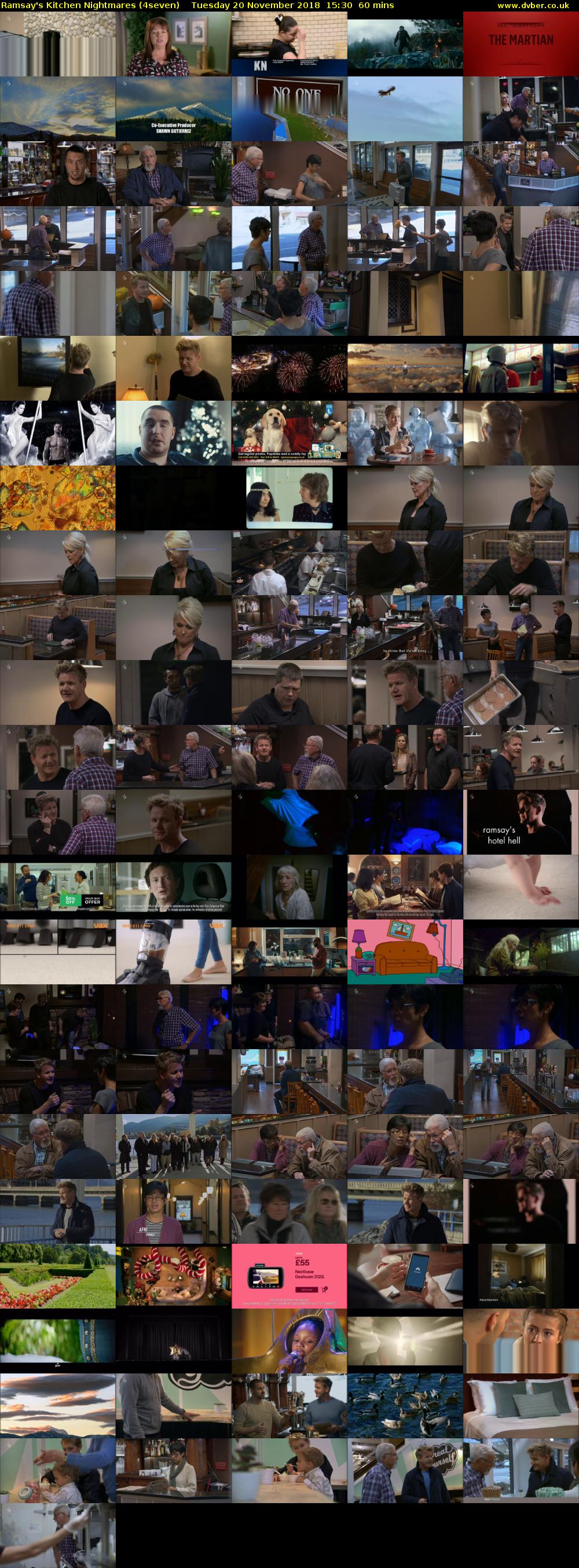 Ramsay's Kitchen Nightmares (4seven) Tuesday 20 November 2018 15:30 - 16:30