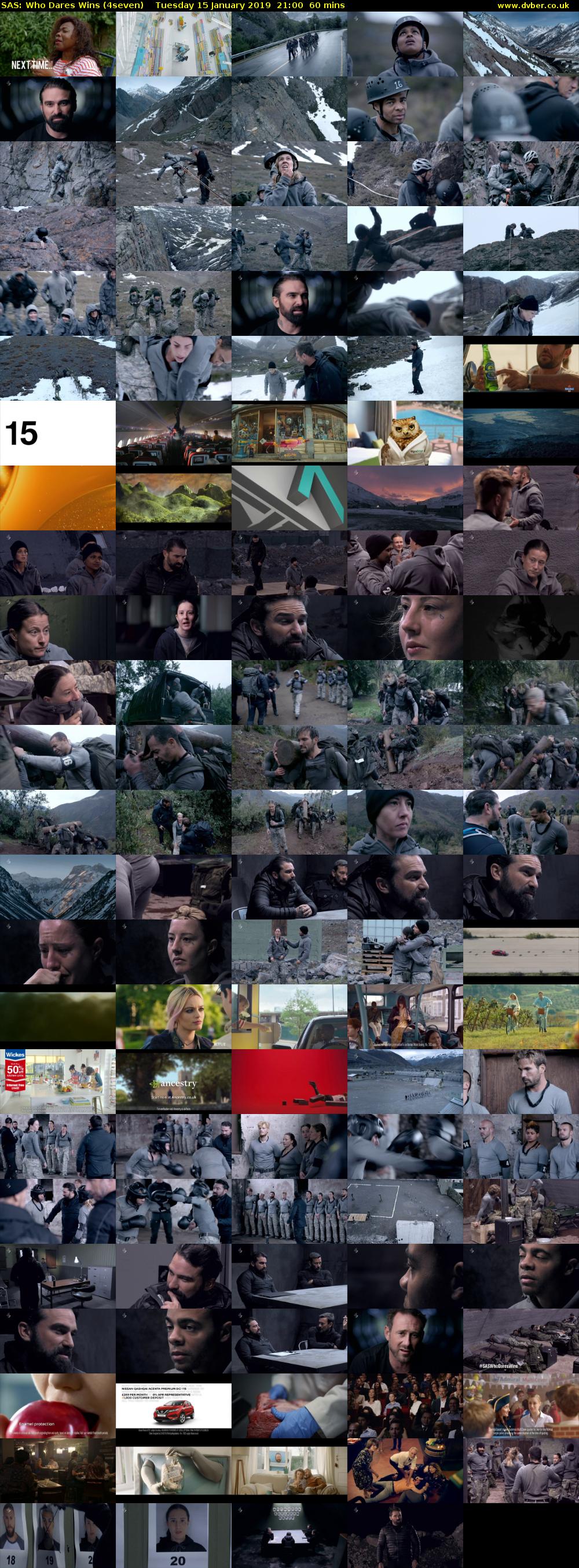 SAS: Who Dares Wins (4seven) Tuesday 15 January 2019 21:00 - 22:00