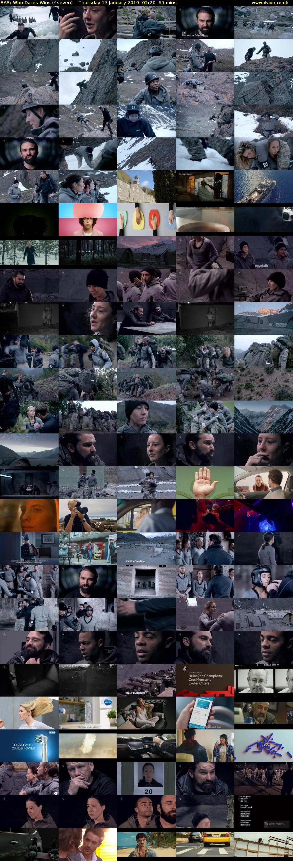 SAS: Who Dares Wins (4seven) Thursday 17 January 2019 02:20 - 03:25