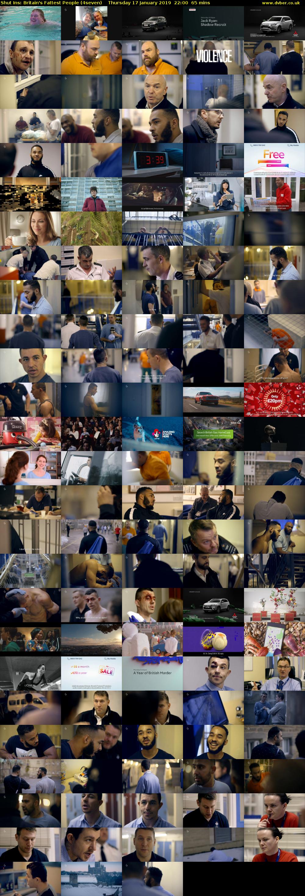 Shut Ins: Britain's Fattest People (4seven) Thursday 17 January 2019 22:00 - 23:05