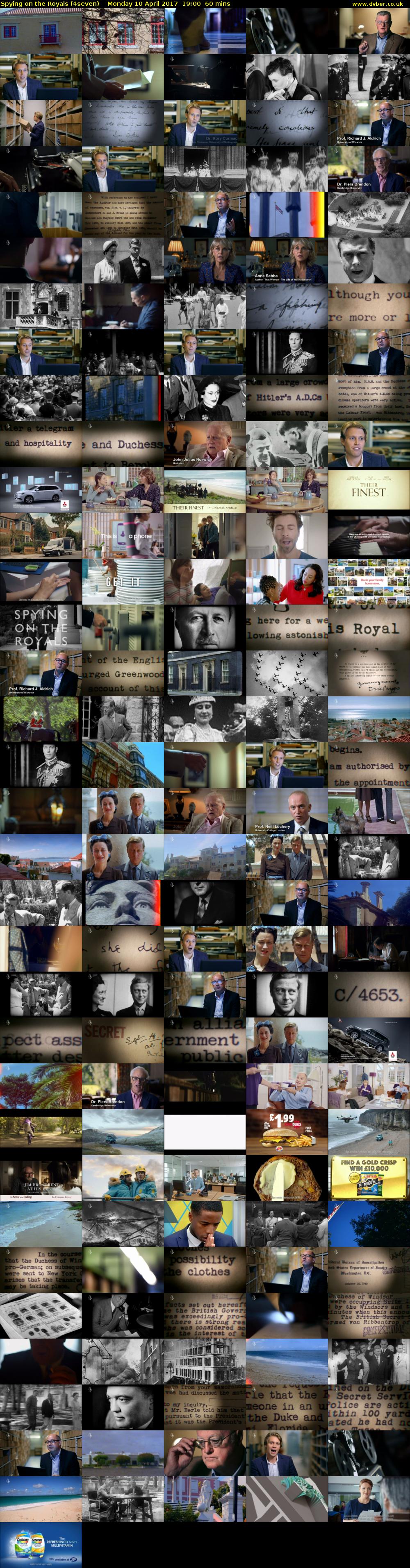 Spying on the Royals (4seven) Monday 10 April 2017 19:00 - 20:00