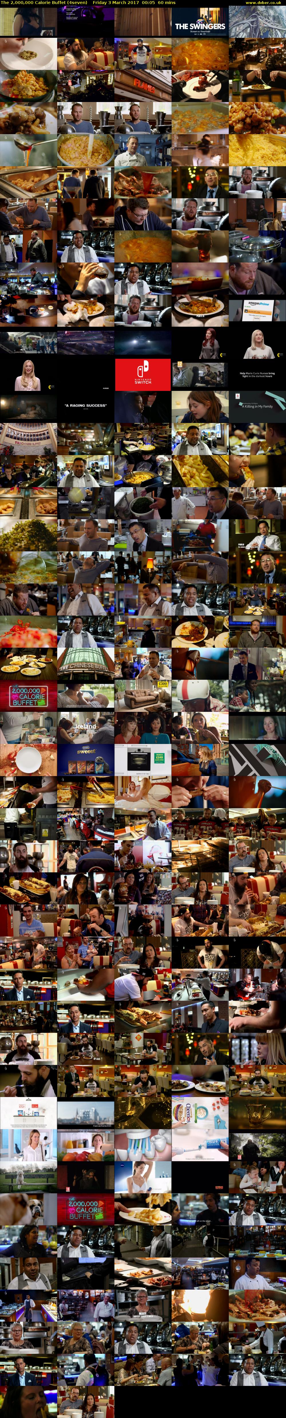 The 2,000,000 Calorie Buffet (4seven) Friday 3 March 2017 00:05 - 01:05