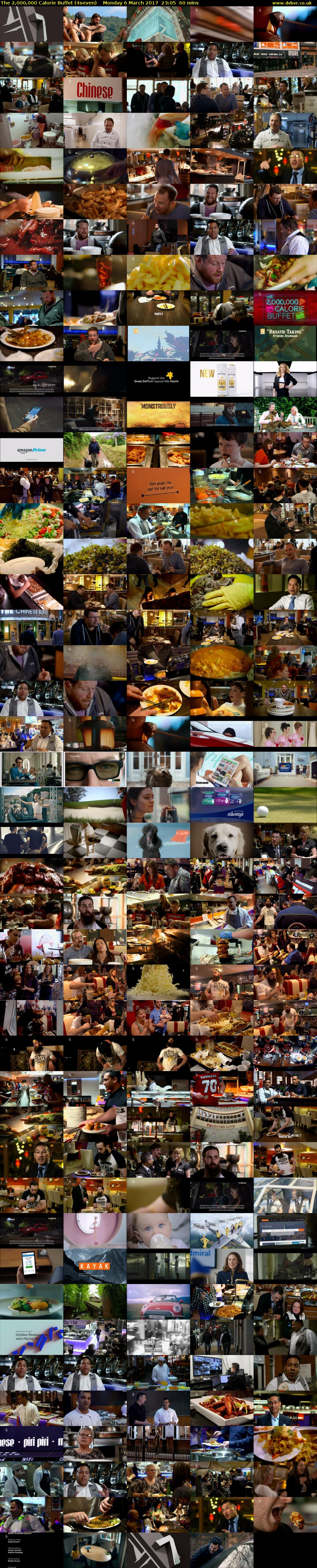 The 2,000,000 Calorie Buffet (4seven) Monday 6 March 2017 23:05 - 00:05