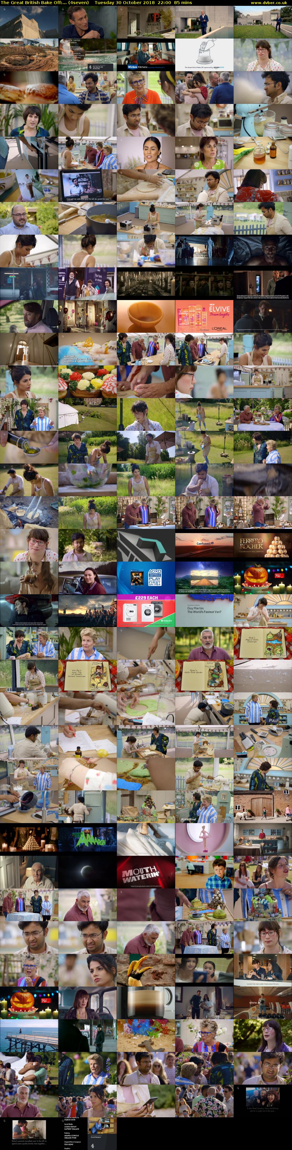 The Great British Bake Off:... (4seven) Tuesday 30 October 2018 22:00 - 23:25