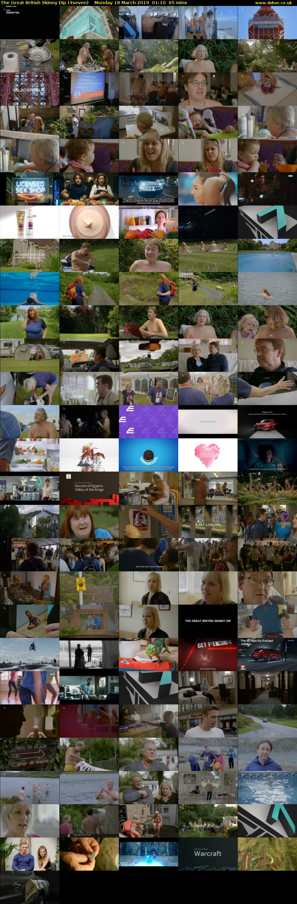 The Great British Skinny Dip (4seven) Monday 18 March 2019 01:10 - 02:15