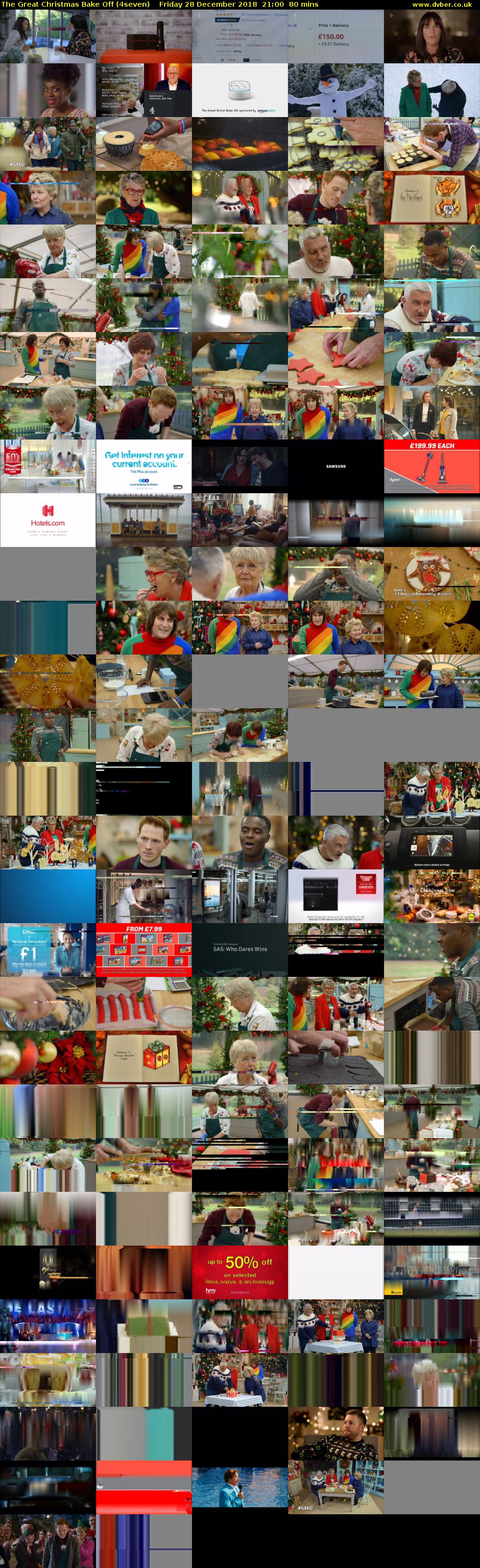 The Great Christmas Bake Off (4seven) Friday 28 December 2018 21:00 - 22:20