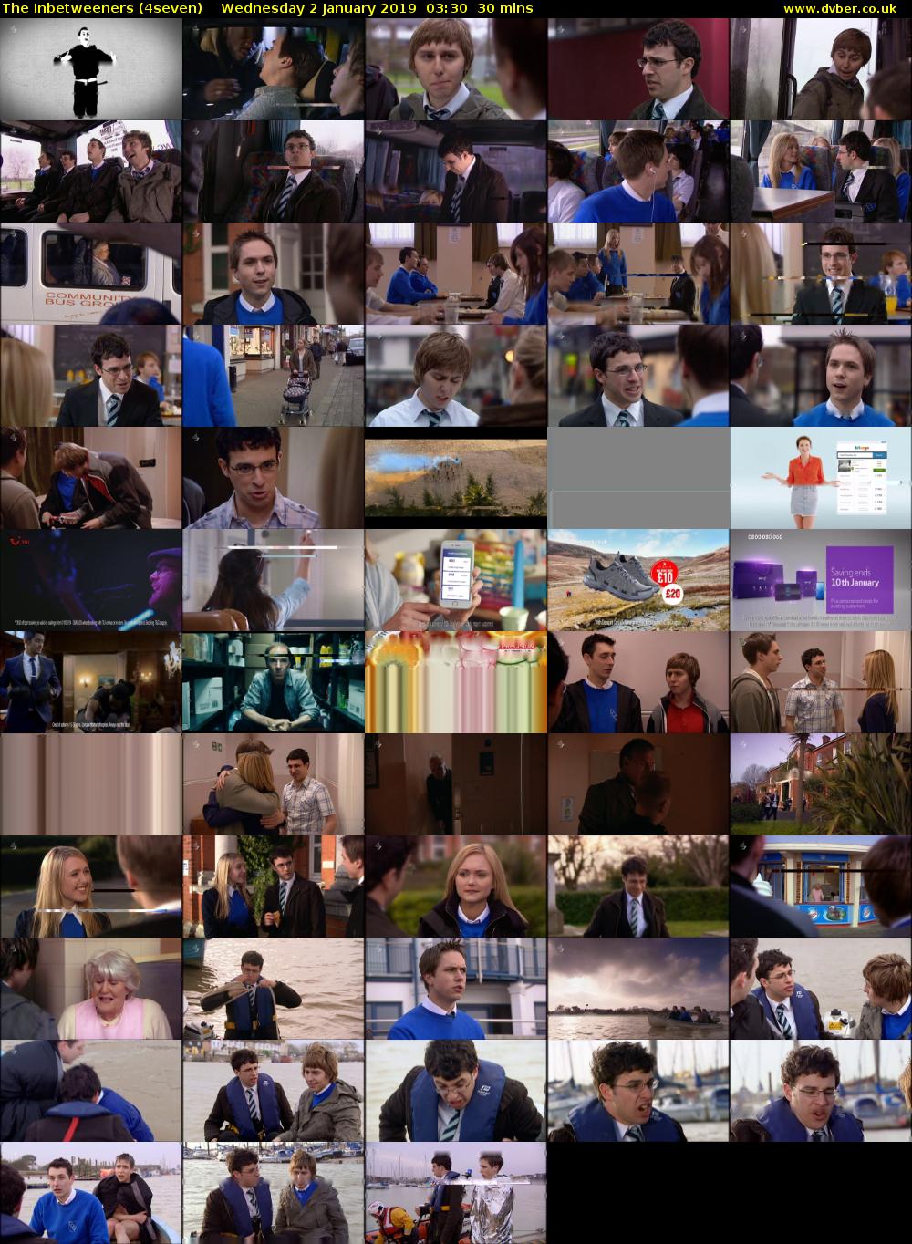 The Inbetweeners (4seven) Wednesday 2 January 2019 03:30 - 04:00