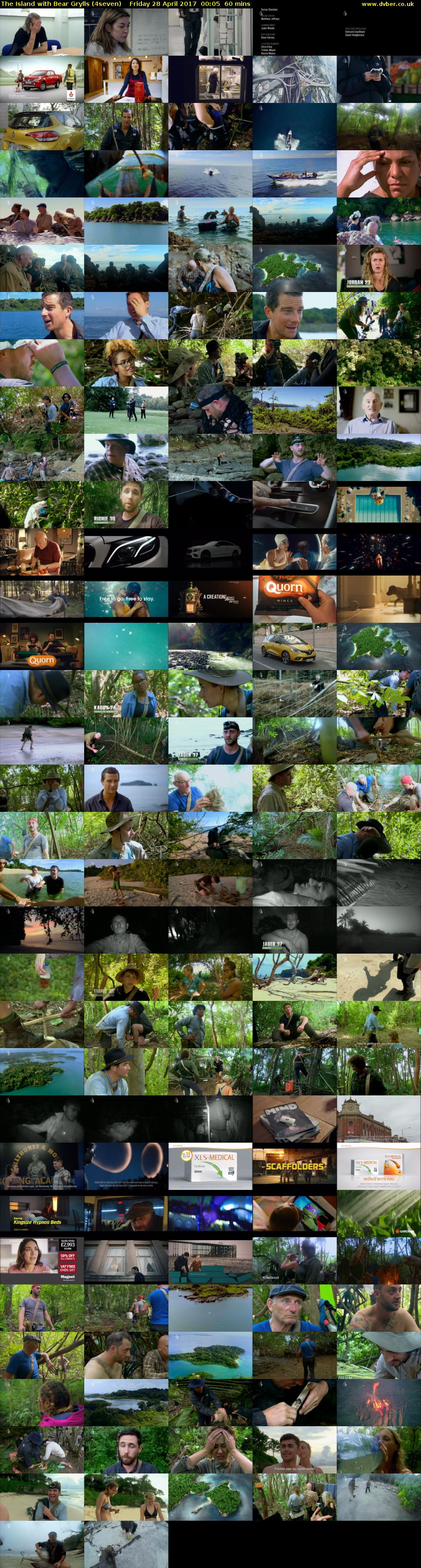 The Island with Bear Grylls (4seven) Friday 28 April 2017 00:05 - 01:05