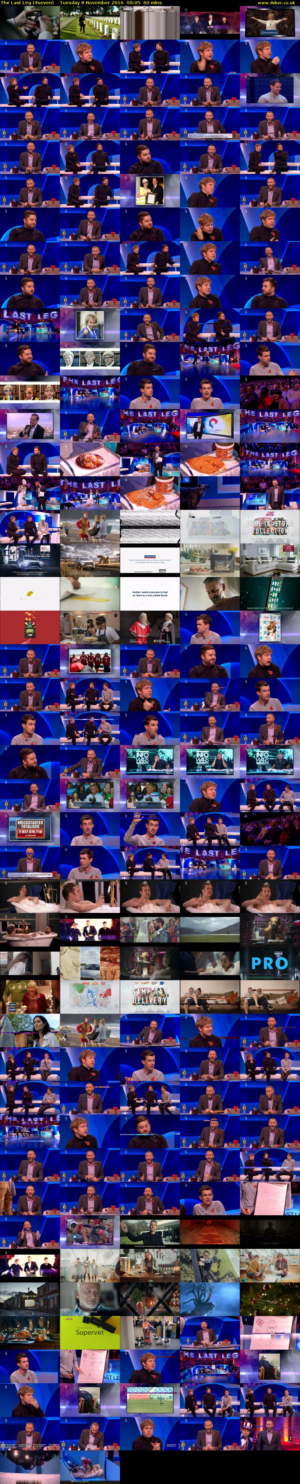 The Last Leg (4seven) Tuesday 8 November 2016 00:05 - 01:05