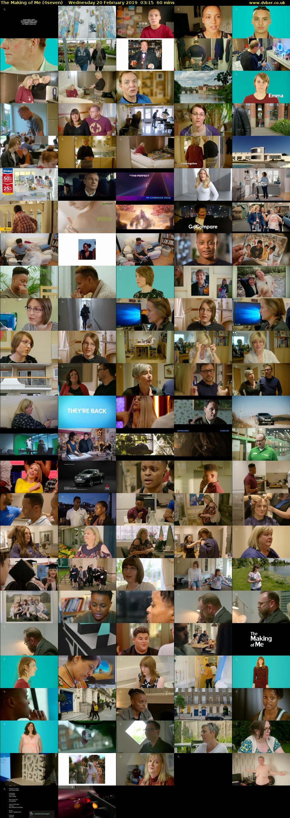 The Making of Me (4seven) Wednesday 20 February 2019 03:15 - 04:15