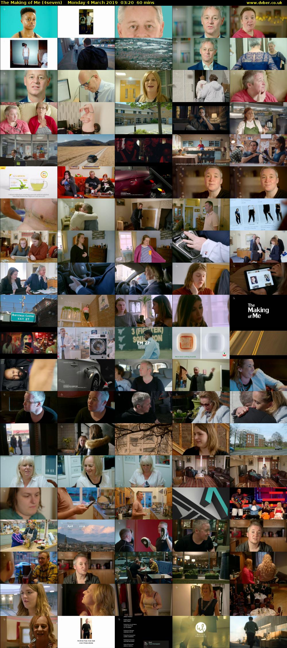 The Making of Me (4seven) Monday 4 March 2019 03:20 - 04:20