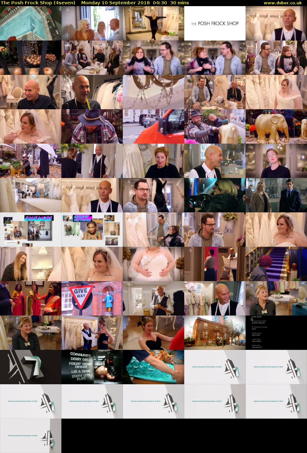 The Posh Frock Shop (4seven) Monday 10 September 2018 04:30 - 05:00