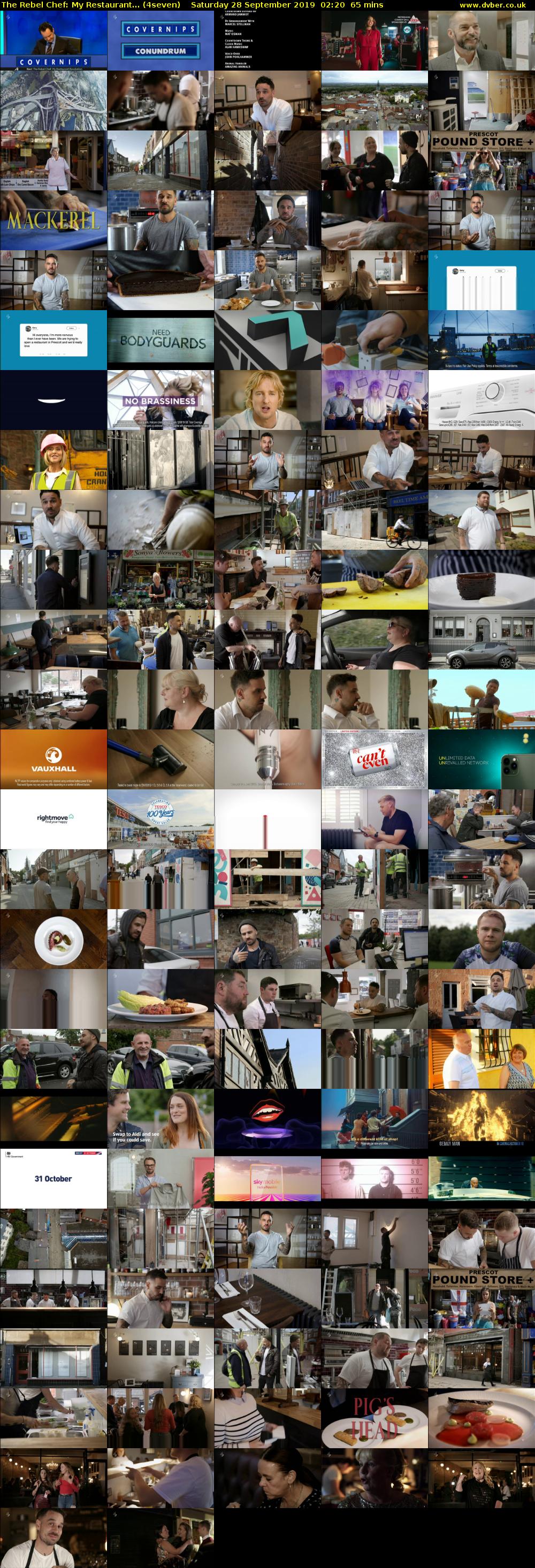 The Rebel Chef: My Restaurant... (4seven) Saturday 28 September 2019 02:20 - 03:25