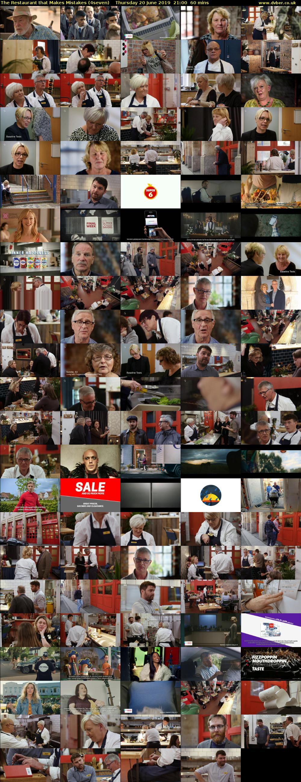 The Restaurant That Makes Mistakes (4seven) Thursday 20 June 2019 21:00 - 22:00