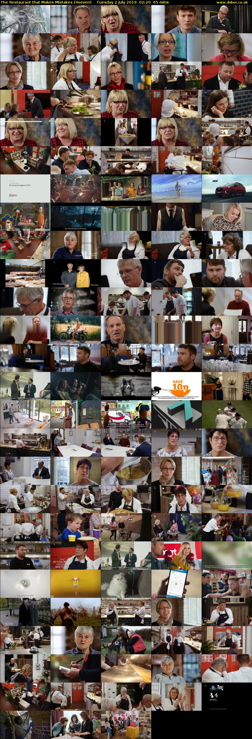 The Restaurant That Makes Mistakes (4seven) Tuesday 2 July 2019 02:20 - 03:25