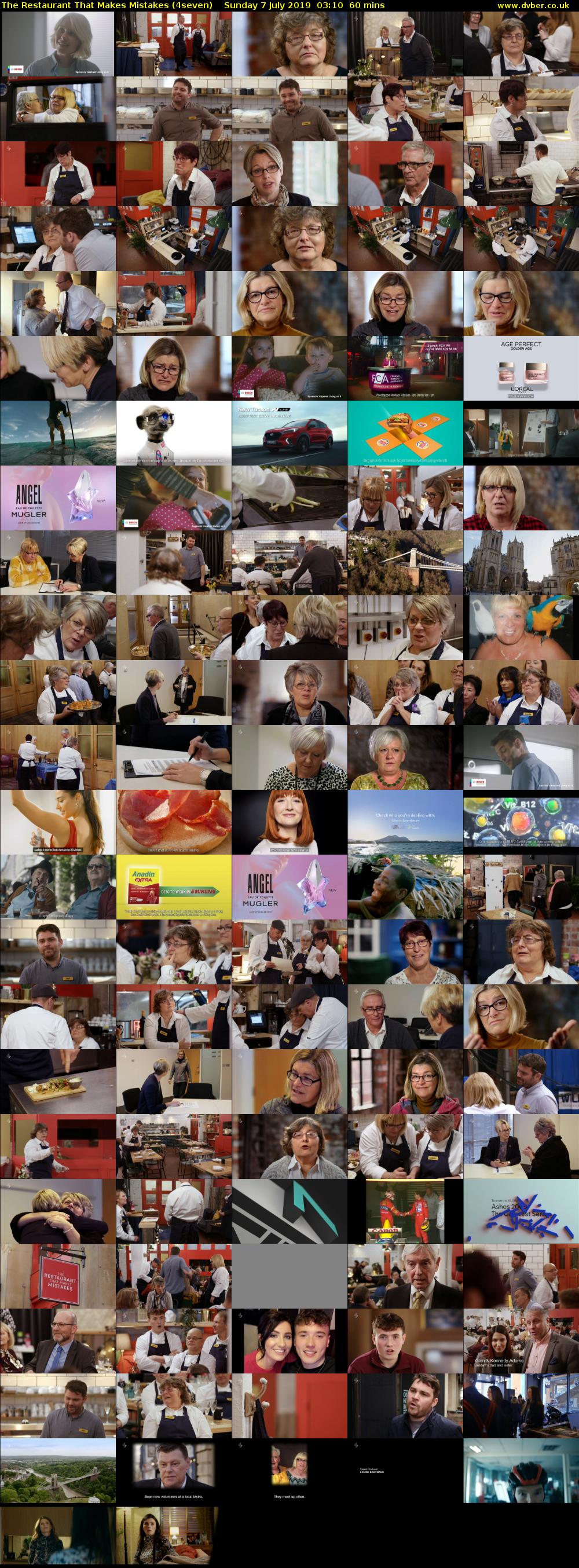 The Restaurant That Makes Mistakes (4seven) Sunday 7 July 2019 03:10 - 04:10