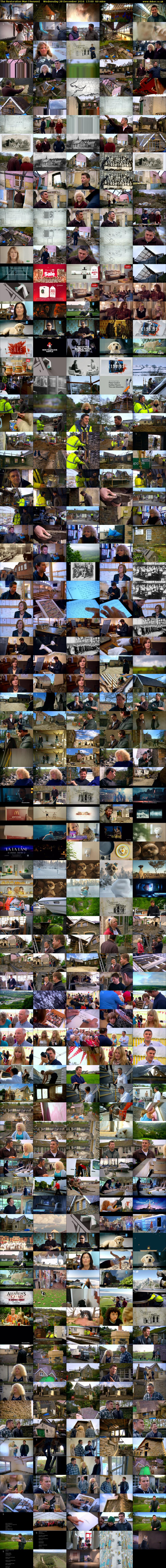 The Restoration Man (4seven) Wednesday 28 December 2016 17:00 - 18:00