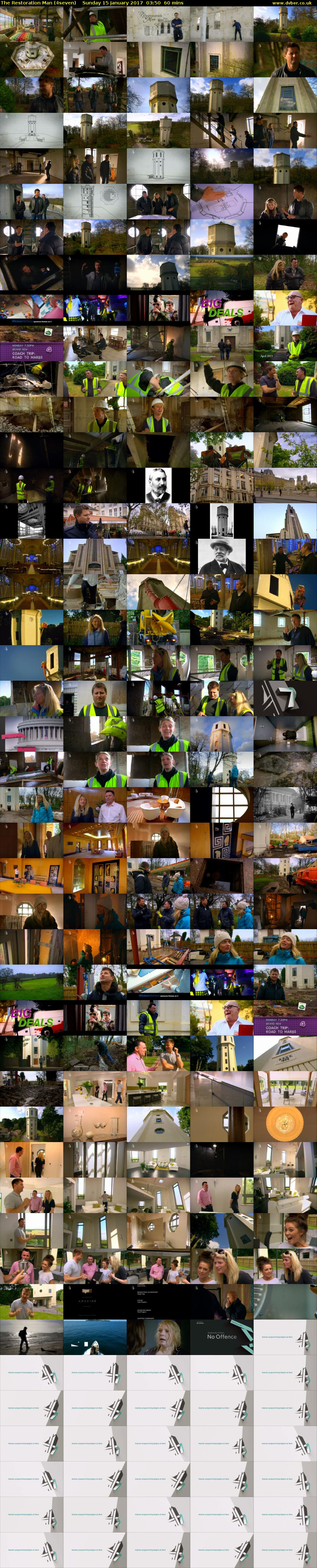 The Restoration Man (4seven) Sunday 15 January 2017 03:50 - 04:50