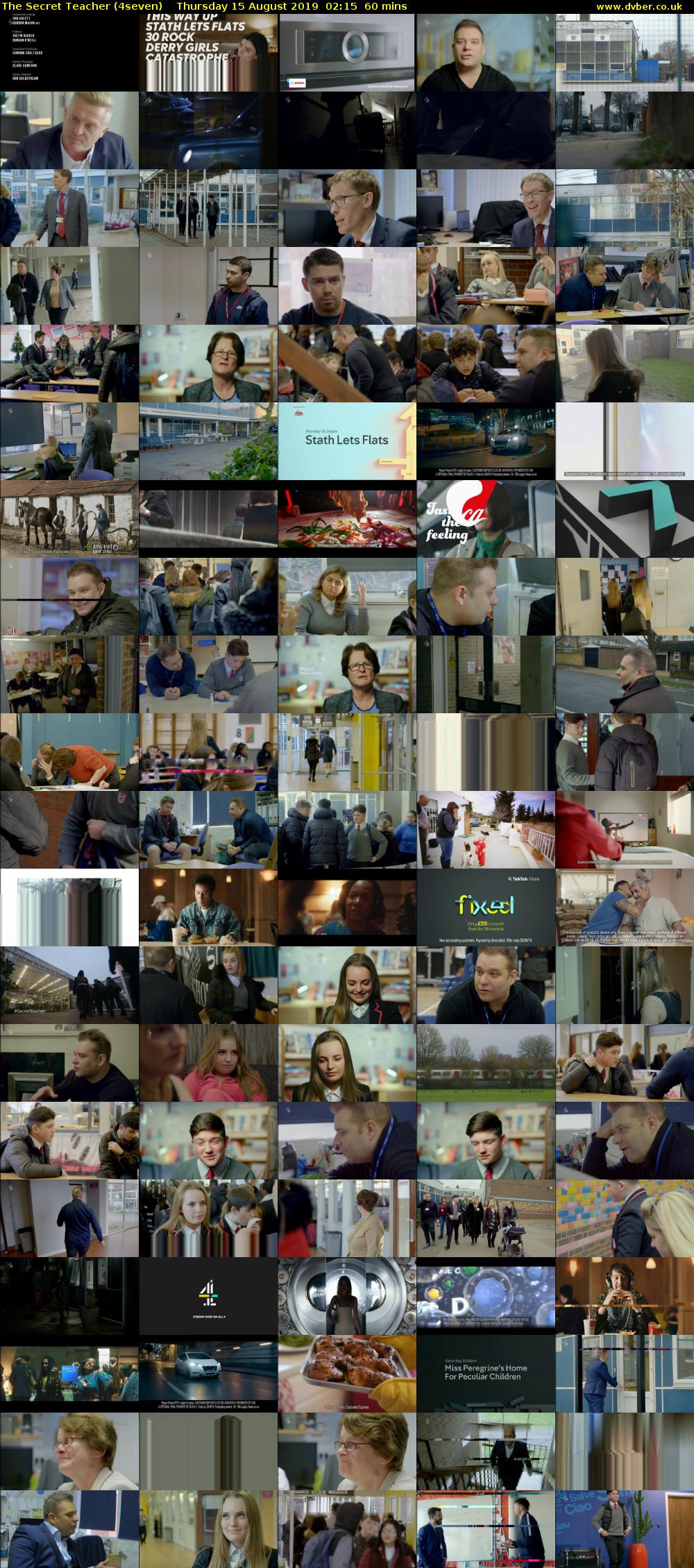 The Secret Teacher (4seven) Thursday 15 August 2019 02:15 - 03:15