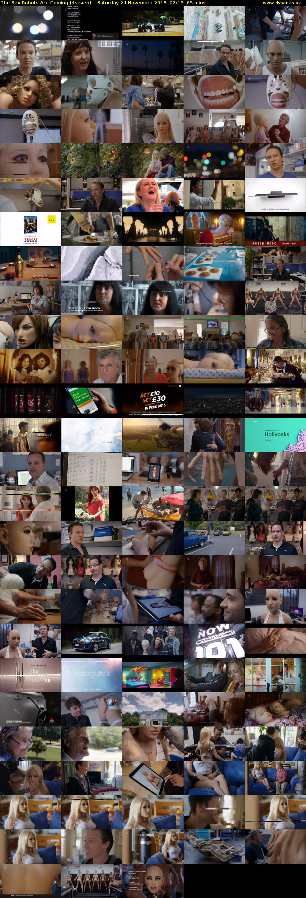 The Sex Robots Are Coming (4seven) Saturday 24 November 2018 02:15 - 03:20