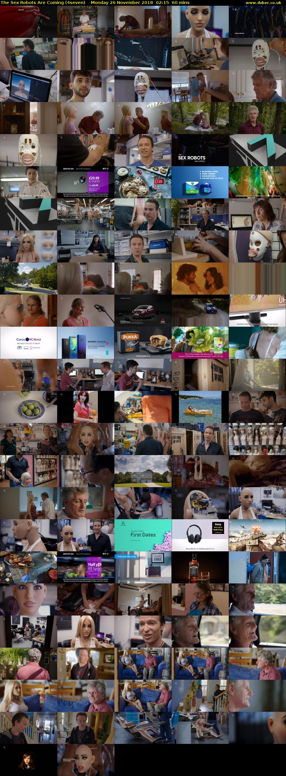 The Sex Robots Are Coming (4seven) Monday 26 November 2018 02:15 - 03:15