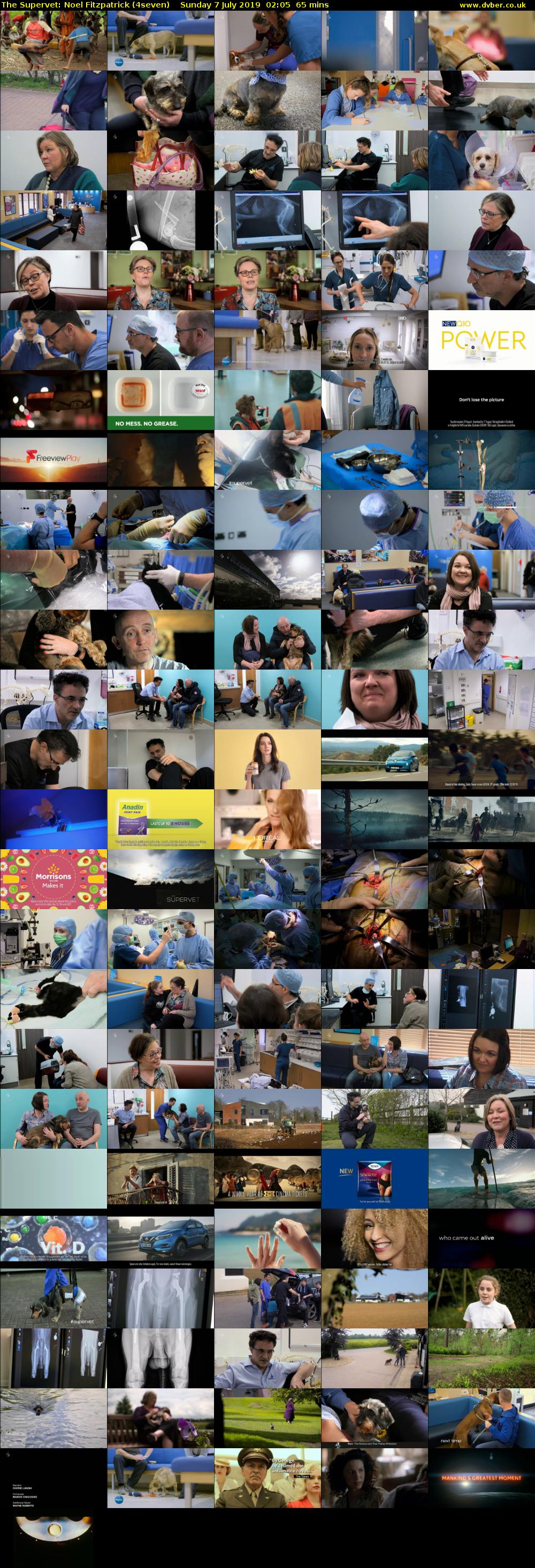 The Supervet: Noel Fitzpatrick (4seven) Sunday 7 July 2019 02:05 - 03:10