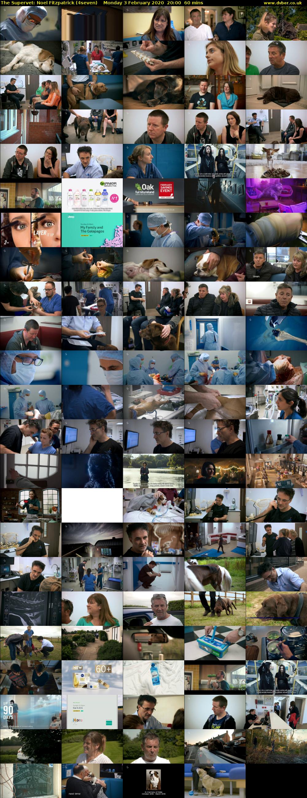 The Supervet: Noel Fitzpatrick (4seven) Monday 3 February 2020 20:00 - 21:00