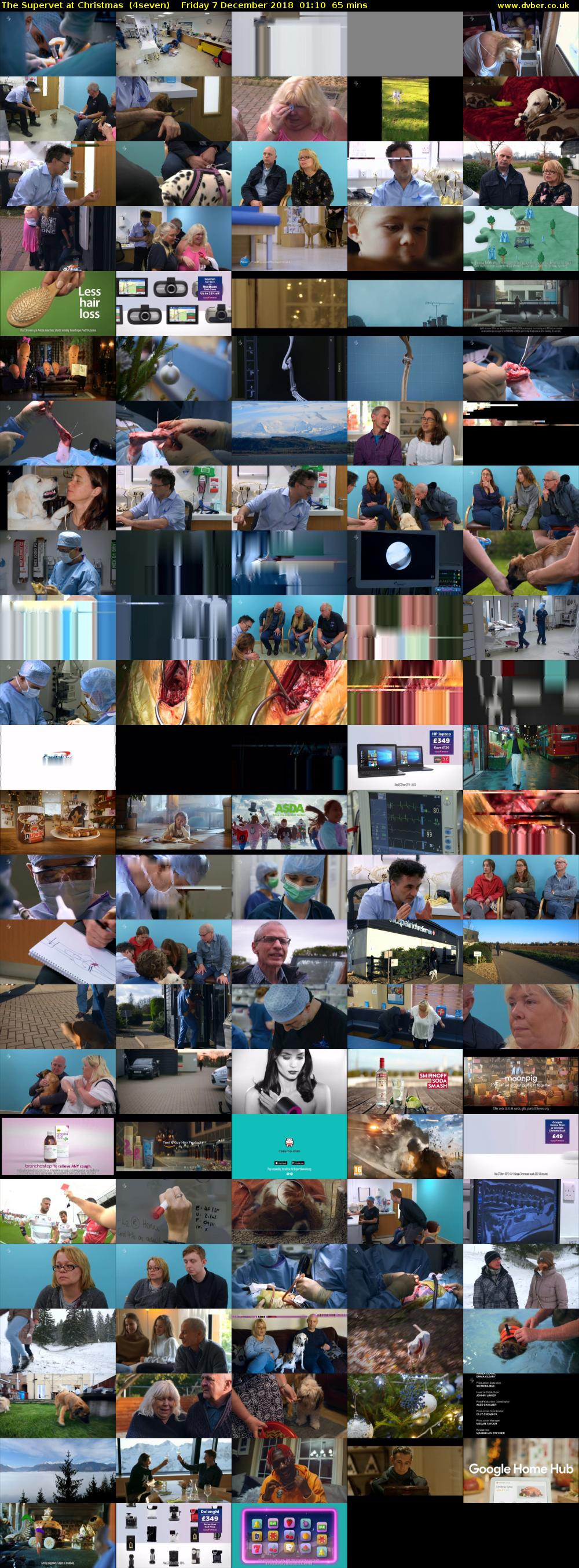 The Supervet at Christmas  (4seven) Friday 7 December 2018 01:10 - 02:15