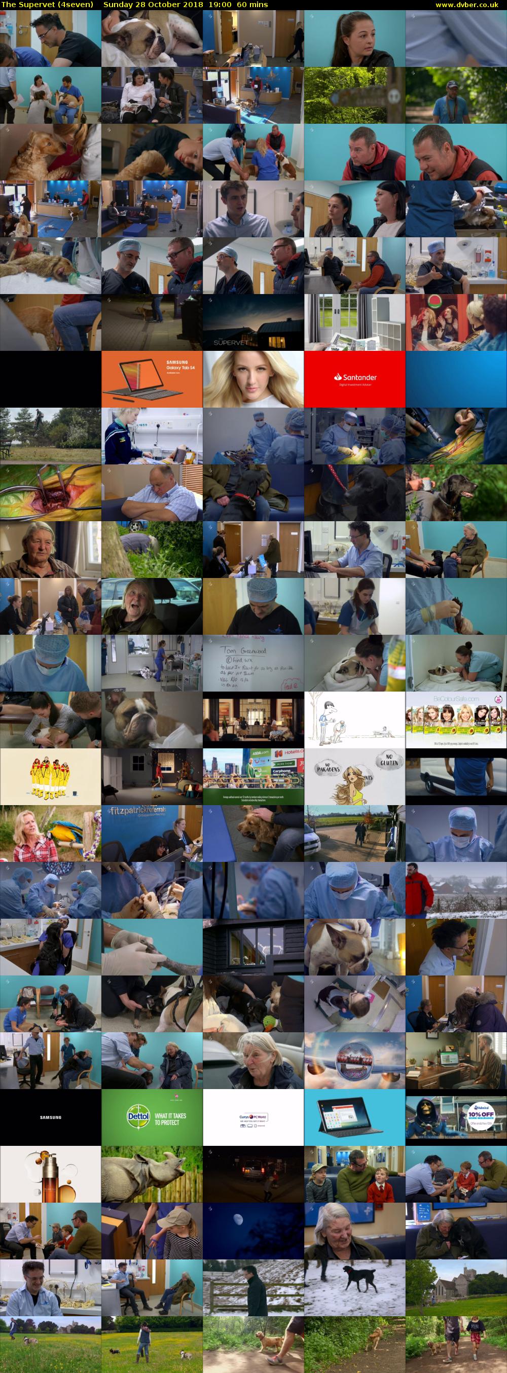 The Supervet (4seven) Sunday 28 October 2018 19:00 - 20:00