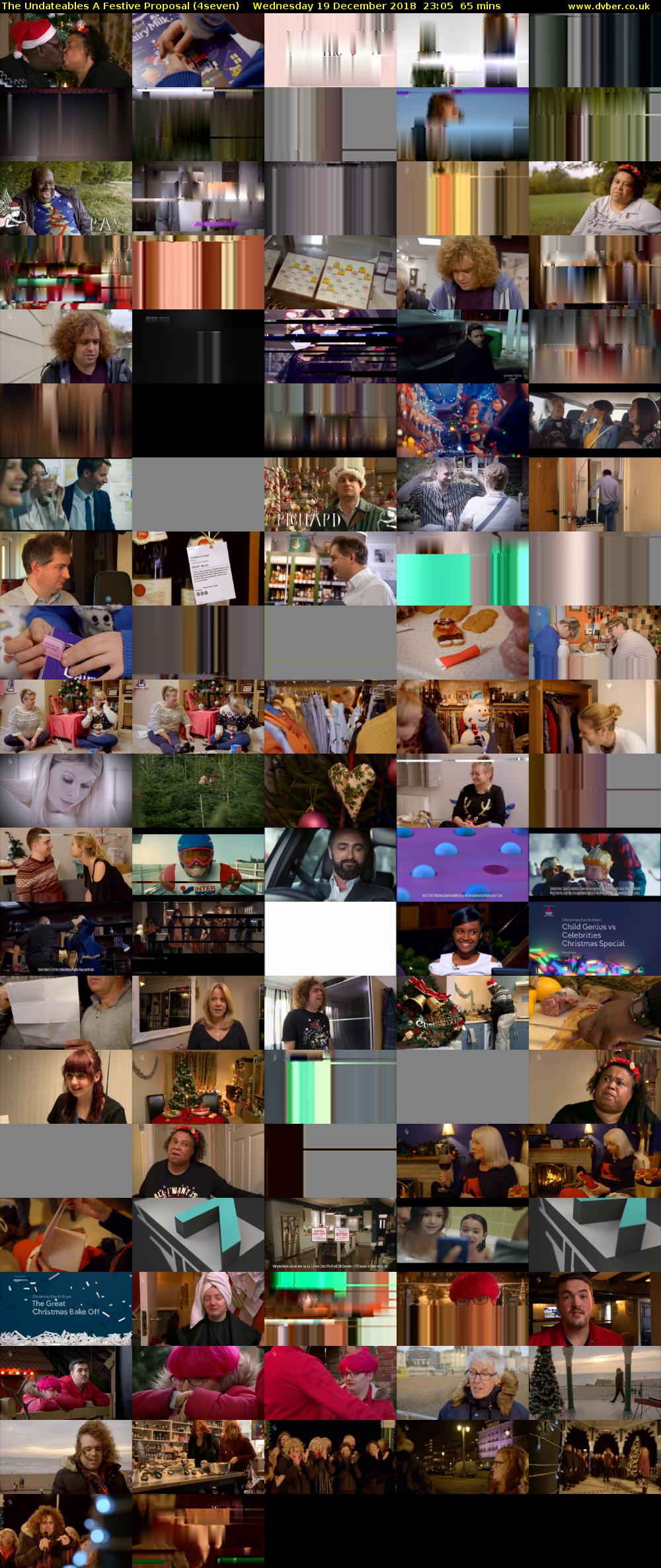 The Undateables A Festive Proposal (4seven) Wednesday 19 December 2018 23:05 - 00:10