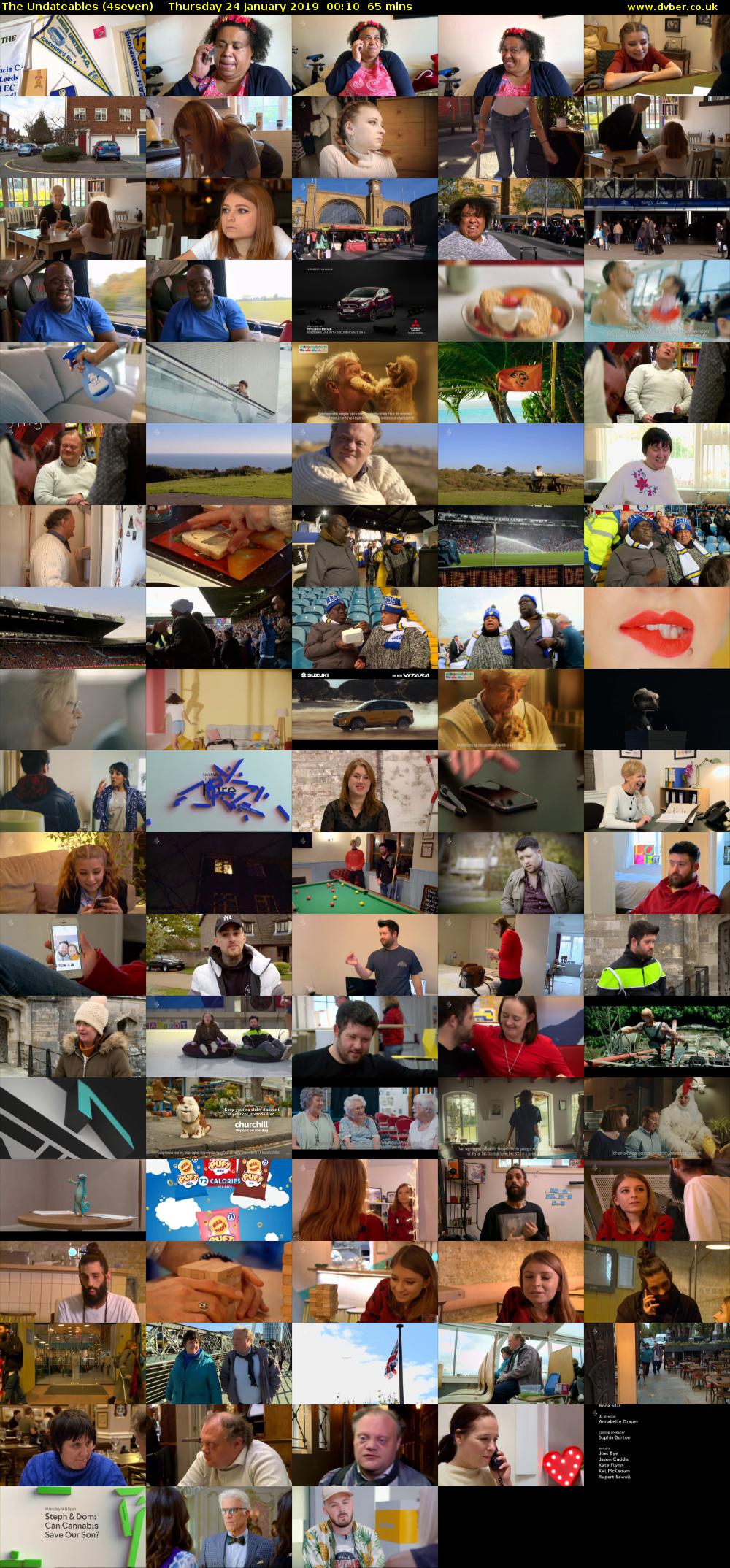 The Undateables (4seven) Thursday 24 January 2019 00:10 - 01:15