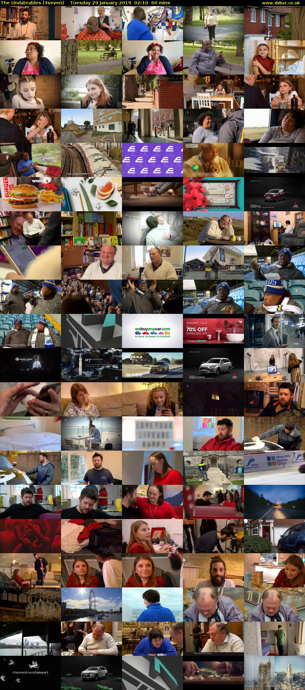 The Undateables (4seven) Tuesday 29 January 2019 02:10 - 03:10