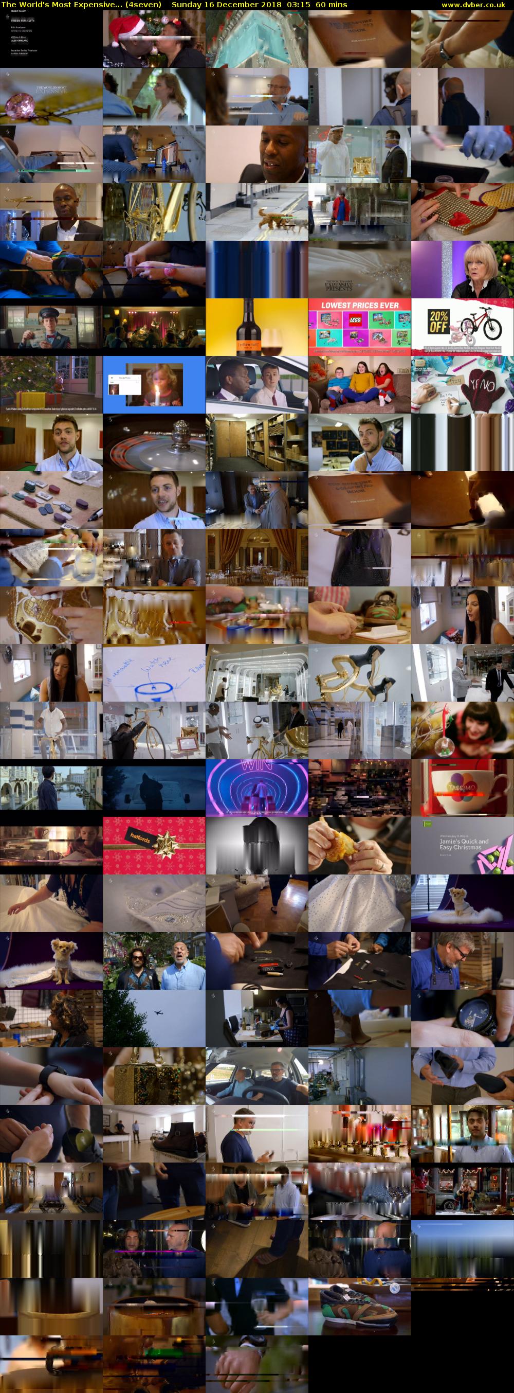 The World's Most Expensive... (4seven) Sunday 16 December 2018 03:15 - 04:15