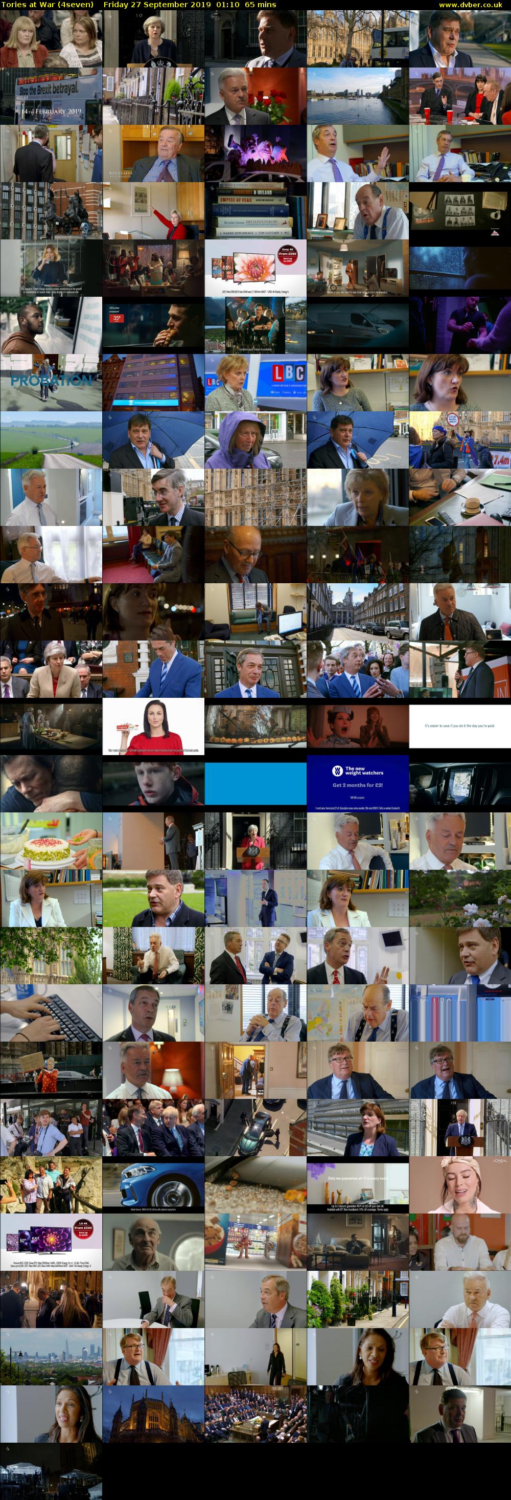 Tories at War (4seven) Friday 27 September 2019 01:10 - 02:15