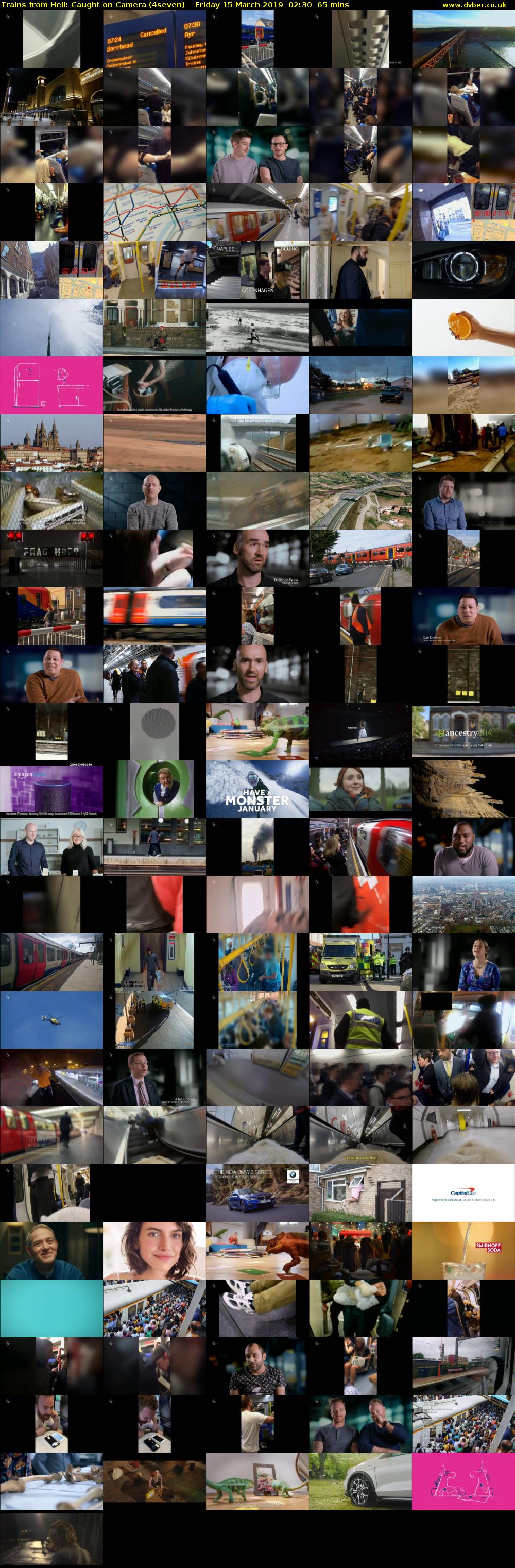 Trains from Hell: Caught on Camera (4seven) Friday 15 March 2019 02:30 - 03:35