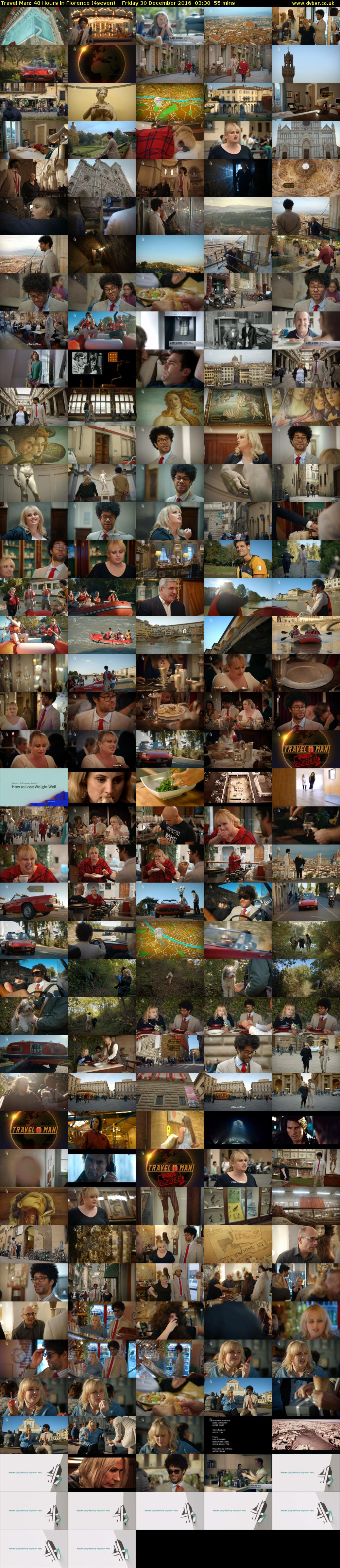Travel Man: 48 Hours in Florence (4seven) Friday 30 December 2016 03:30 - 04:25