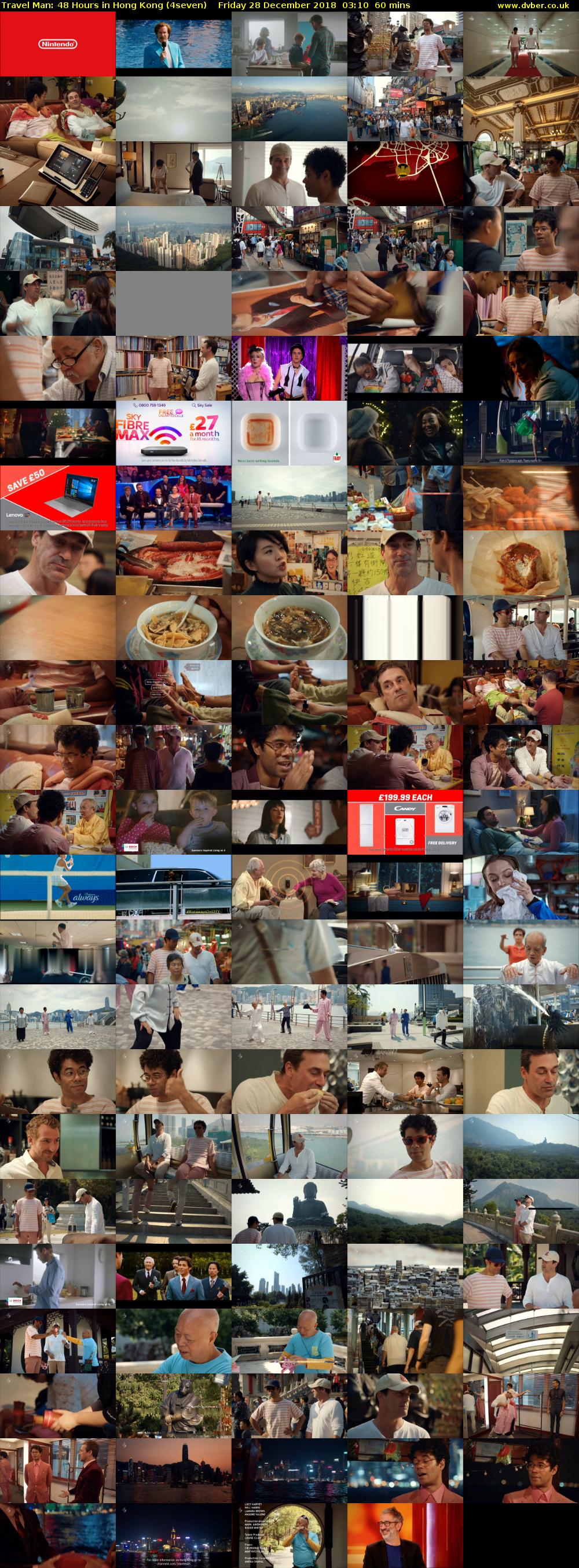 Travel Man: 48 Hours in Hong Kong (4seven) Friday 28 December 2018 03:10 - 04:10